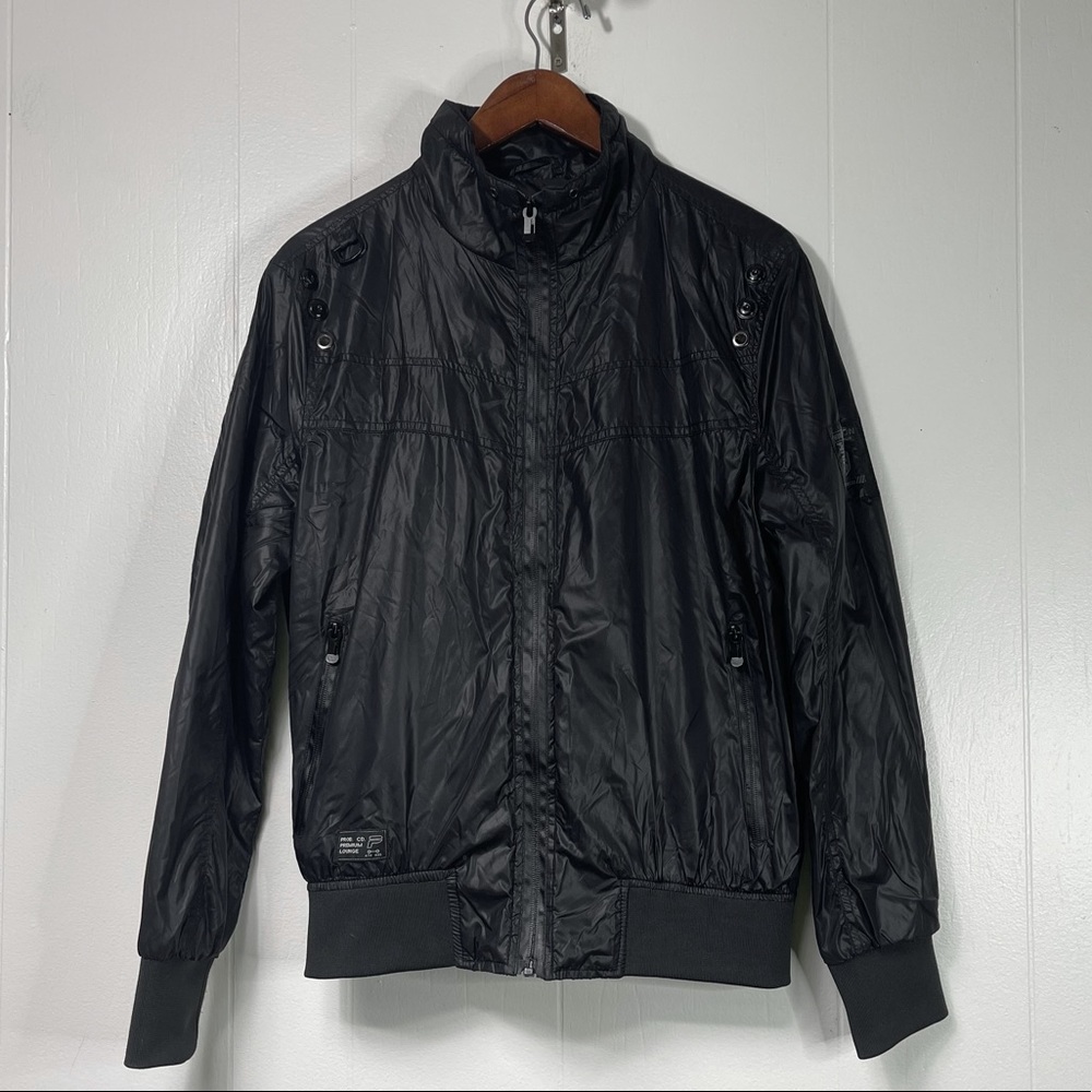 Premium Lounge Bomber Zip Up Jacket Size M